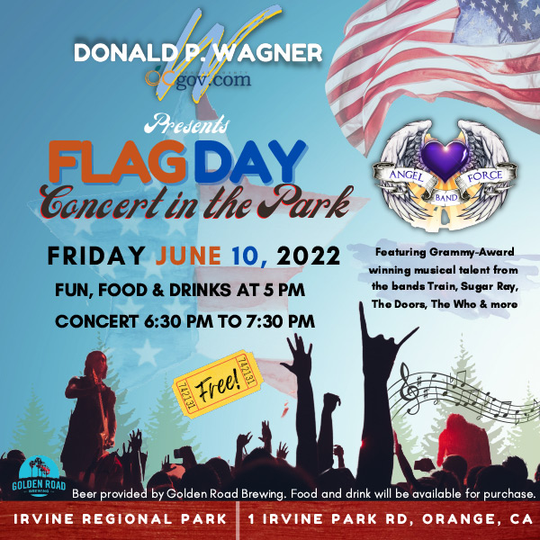 FLAG DAY Concert in the Park square